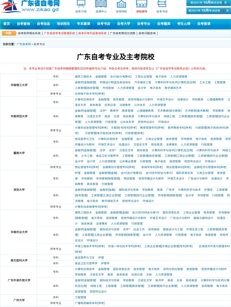 广东省自考网官网登录指南